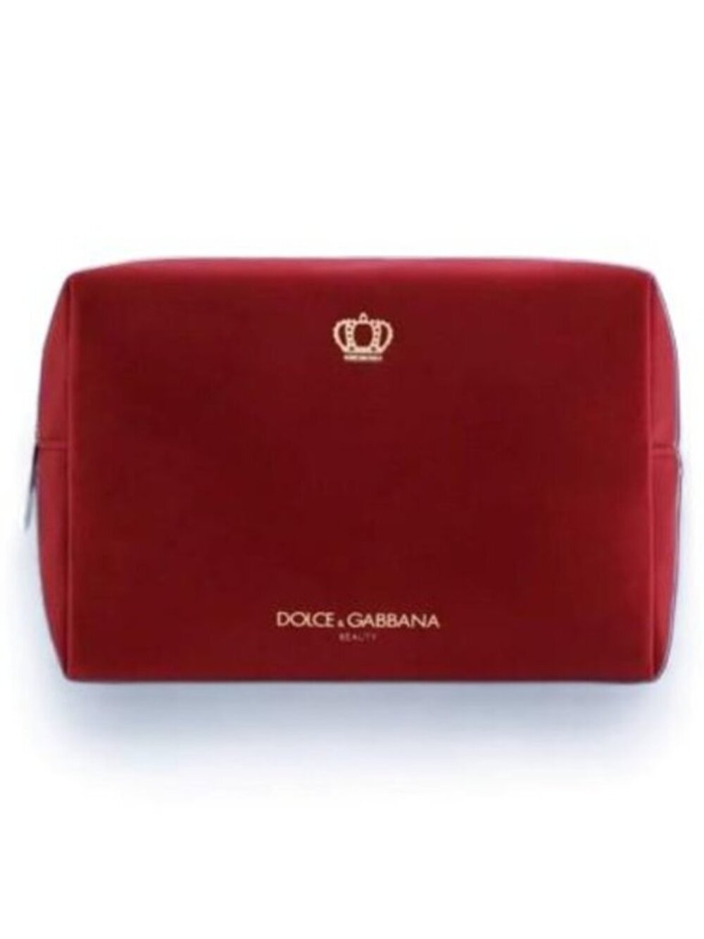 Dolce & Gabbana Red Velvet Cosmetic Bag